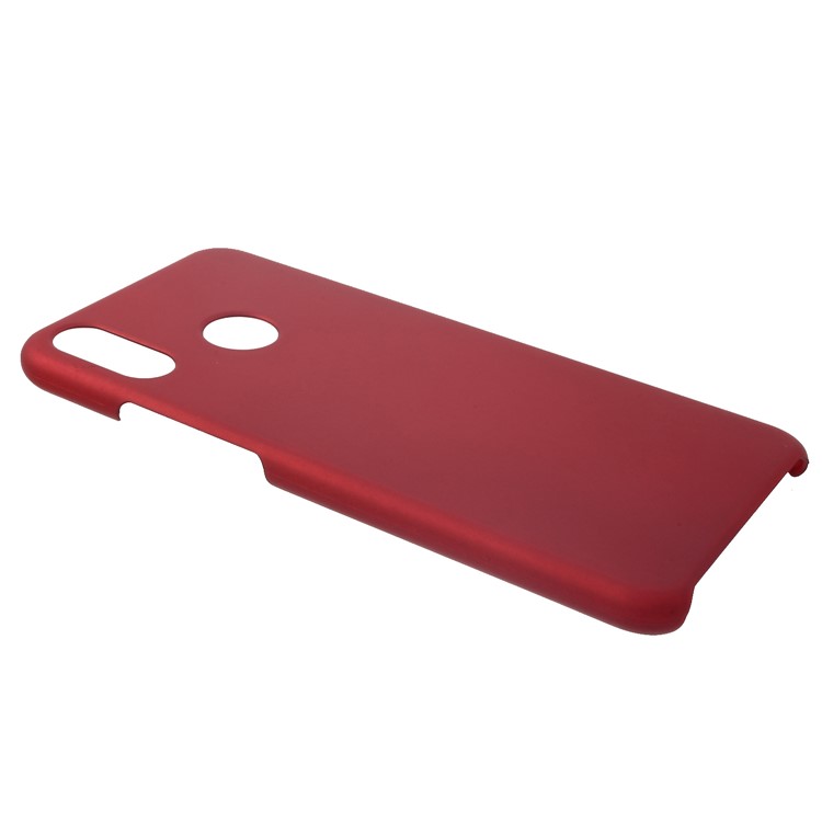 Rubberized Hard Plastic Back Case for Huawei nova 3i / P Smart+ - Red-2