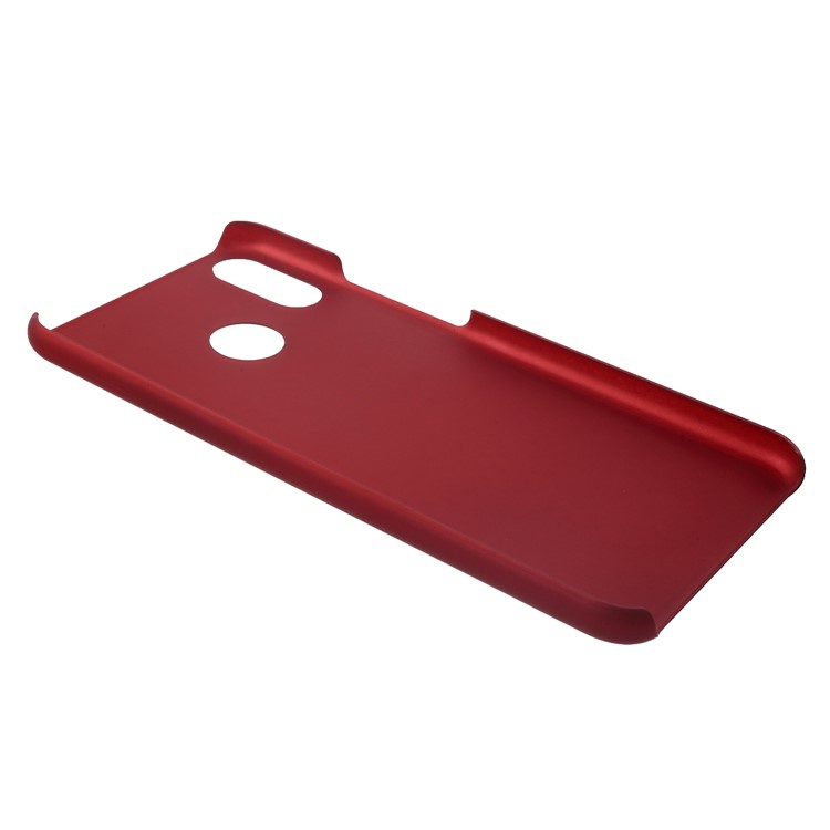 Rubberized Hard Plastic Back Case for Huawei nova 3i / P Smart+ - Red-3