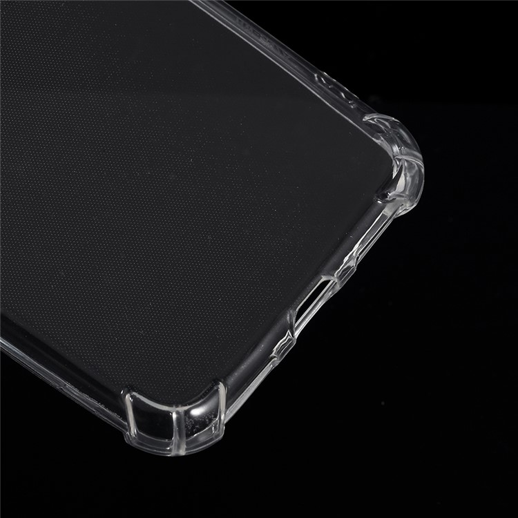 100PCS/Pack Drop-resistant Clear TPU Cover for Huawei Y6 (2018) / Huawei Honor 7A (with Fingerprint Sensor)-5