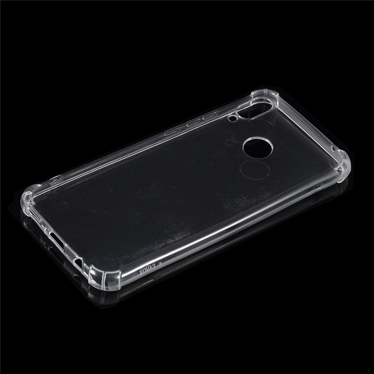 Clear Anti-drop TPU Flexible Mobile Phone Shell for Huawei nova 3-2