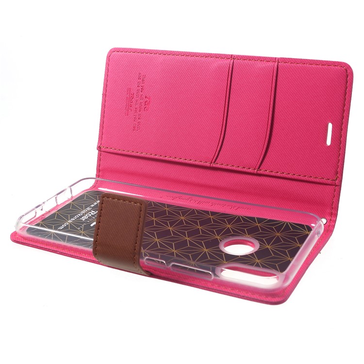 ROAR KOREA Simply Life Diary Leather Case for Huawei nova 3i / P Smart Plus - Rose-5
