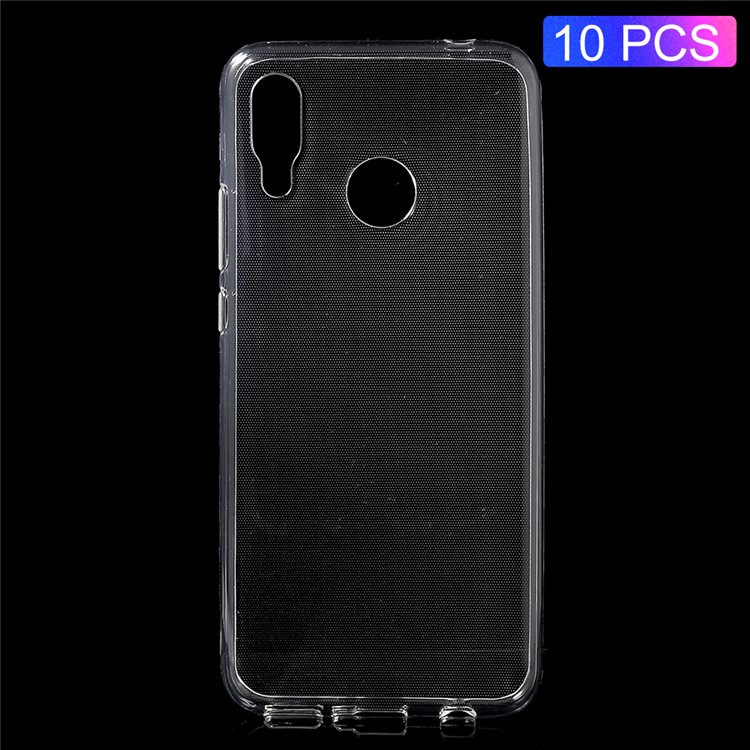 10Pcs/Set Clear Soft TPU Mobile Phone Cases with Non-slip Inner for Huawei nova 3-1