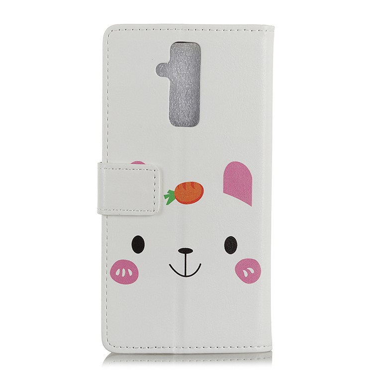 Pattern Printing Stand Leather Wallet Mobile Cover for Huawei Mate 20 Lite / Maimang 7 - Cute Animal-2