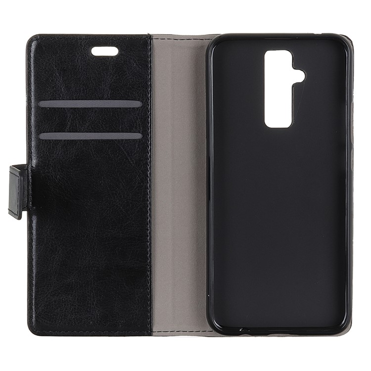 Pattern Printing Stand Leather Wallet Protective Case for Huawei Mate 20 Lite / Maimang 7 - Fierce Wolf-3