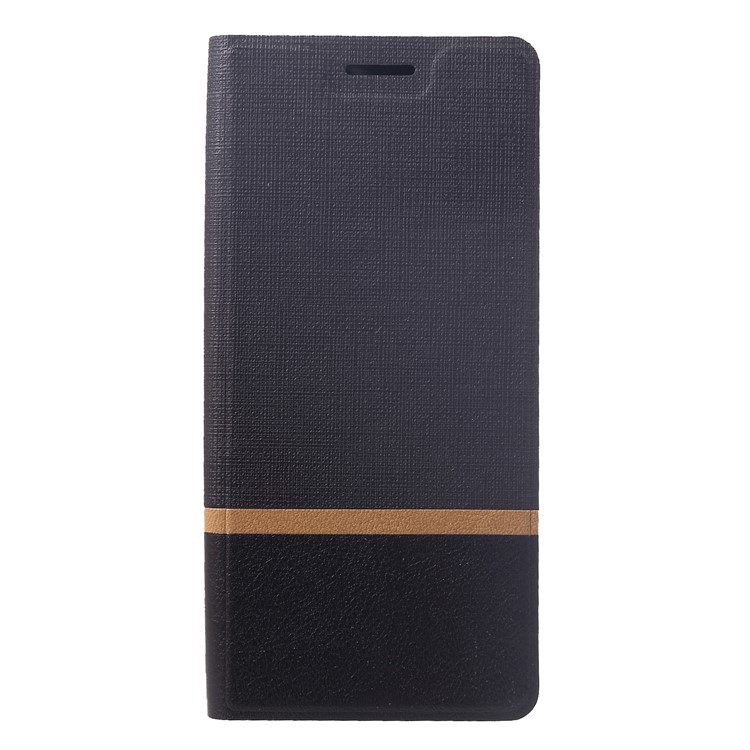 Cross Texture PU Leather Card Holder Protection Phone Case for Huawei Honor 8X - Black-3