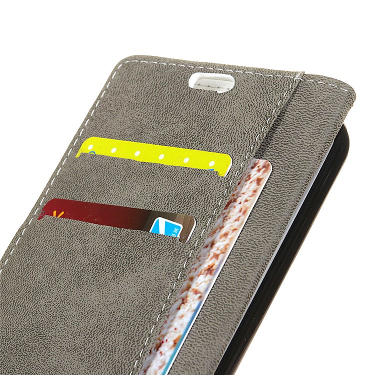 Wallet Leather Stand Case for Huawei Mate 20 Lite - Black-6