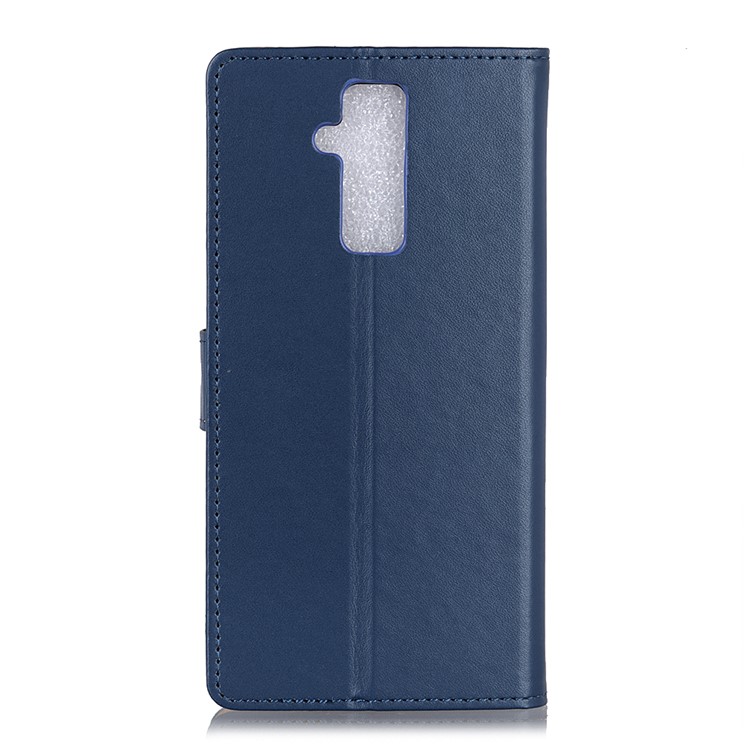 For Huawei Mate 20 Lite Wallet Stand Flip Leather Phone Magnetic Cover Case with Card Slots - Blue-3