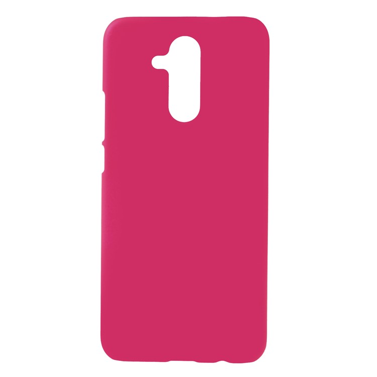 Rubberized PC Hard Phone Cover for Huawei Mate 20 Lite - Rose-1