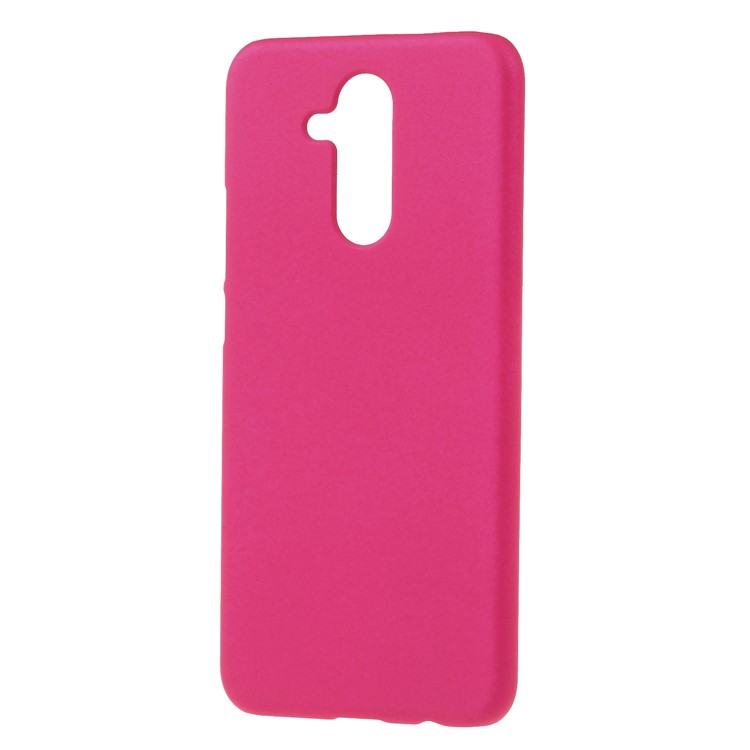 Rubberized PC Hard Phone Cover for Huawei Mate 20 Lite - Rose-2