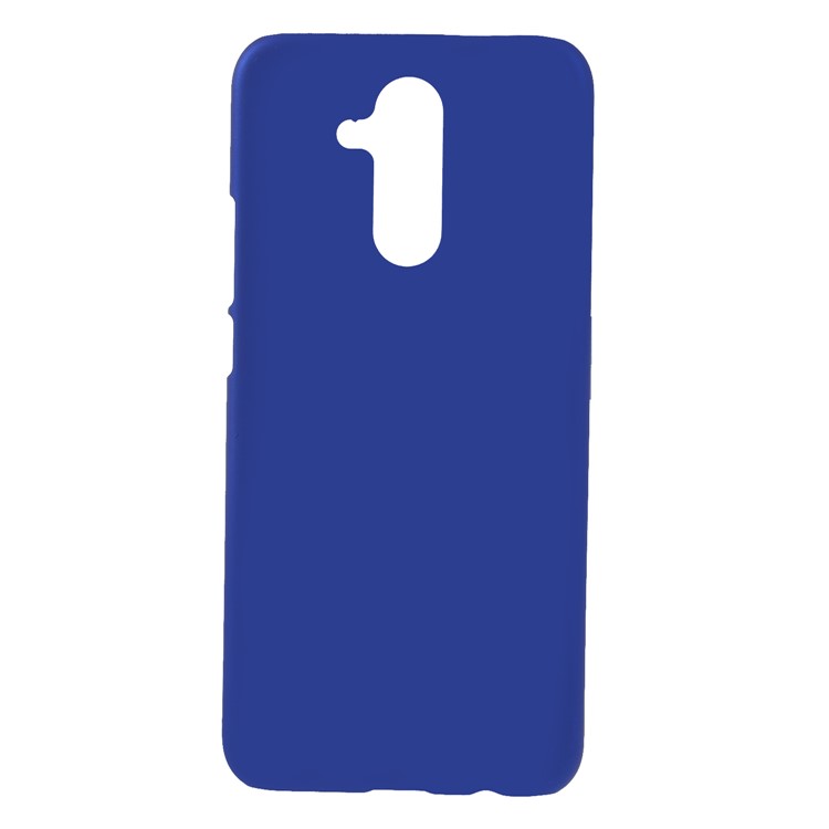 Rubberized PC Hard Protective Shell for Huawei Mate 20 Lite - Dark Blue-1