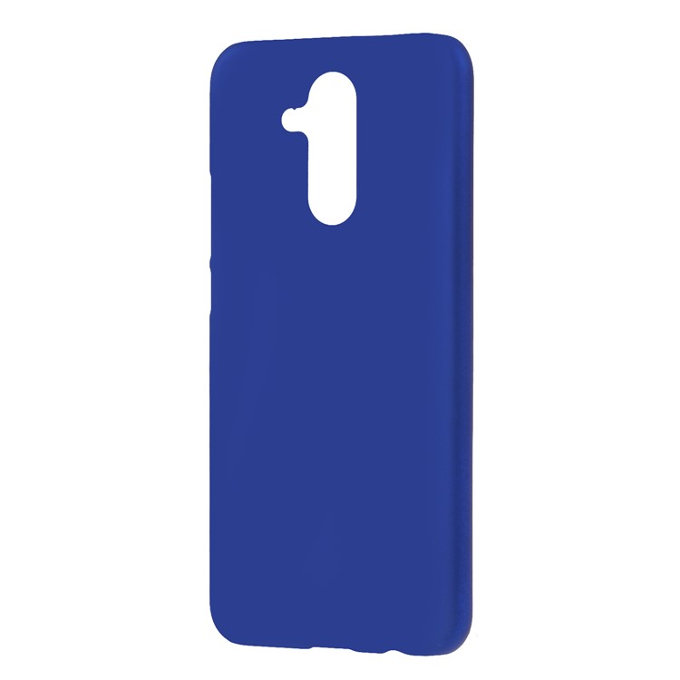 Rubberized PC Hard Protective Shell for Huawei Mate 20 Lite - Dark Blue-2