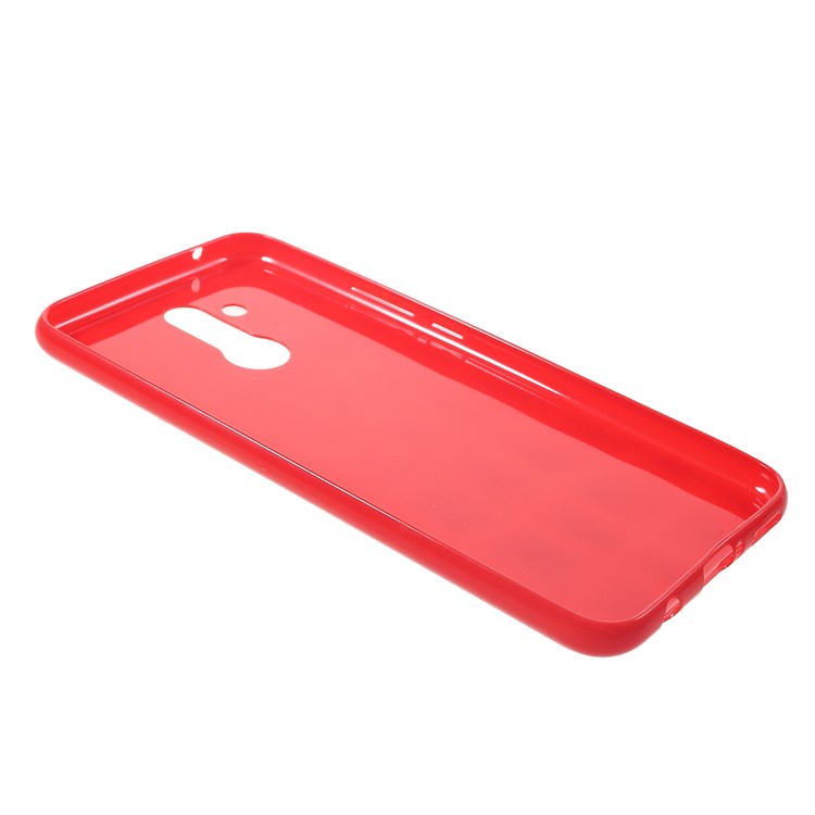 3D Diamond Texture TPU Case for Huawei Mate 20 Lite / Maimang 7 - Red-3