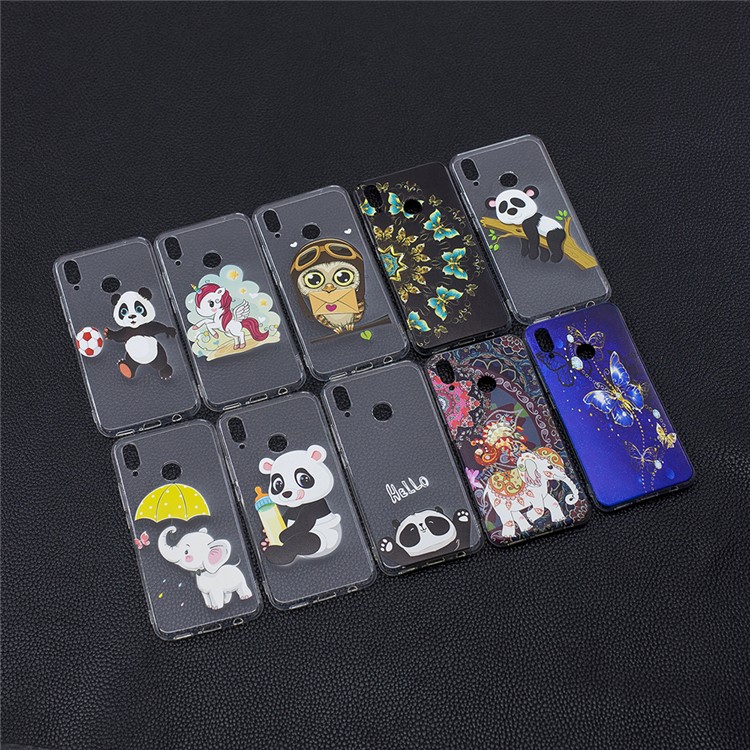 Pattern Printing Soft TPU Case for Huawei P Smart+ / nova 3i - Unicorn-8