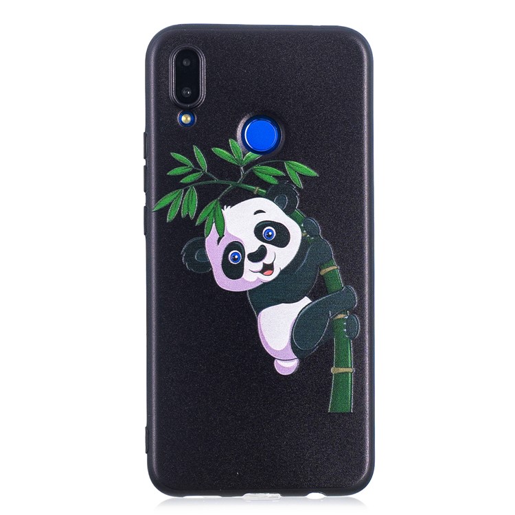 Pattern Printing Embossment Soft TPU Casing for Huawei nova 3i / P Smart+ - Panda Pattern-2