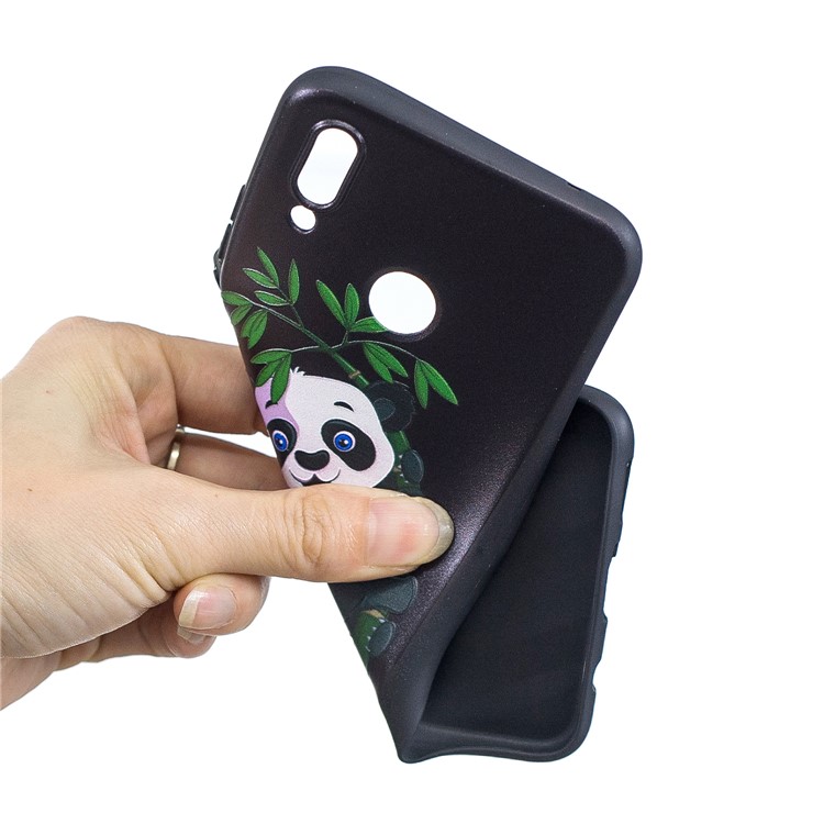Pattern Printing Embossment Soft TPU Casing for Huawei nova 3i / P Smart+ - Panda Pattern-5