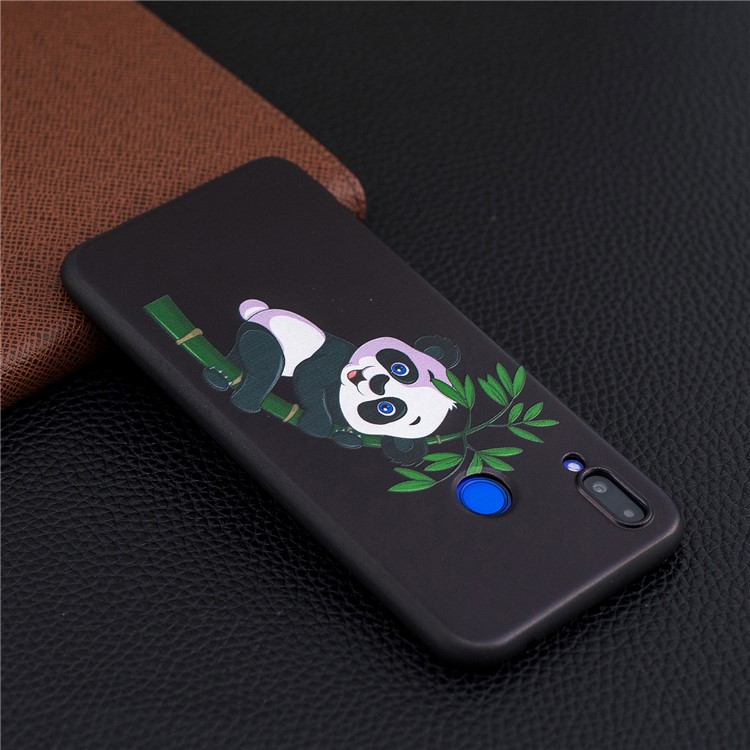 Pattern Printing Embossment Soft TPU Casing for Huawei nova 3i / P Smart+ - Panda Pattern-7