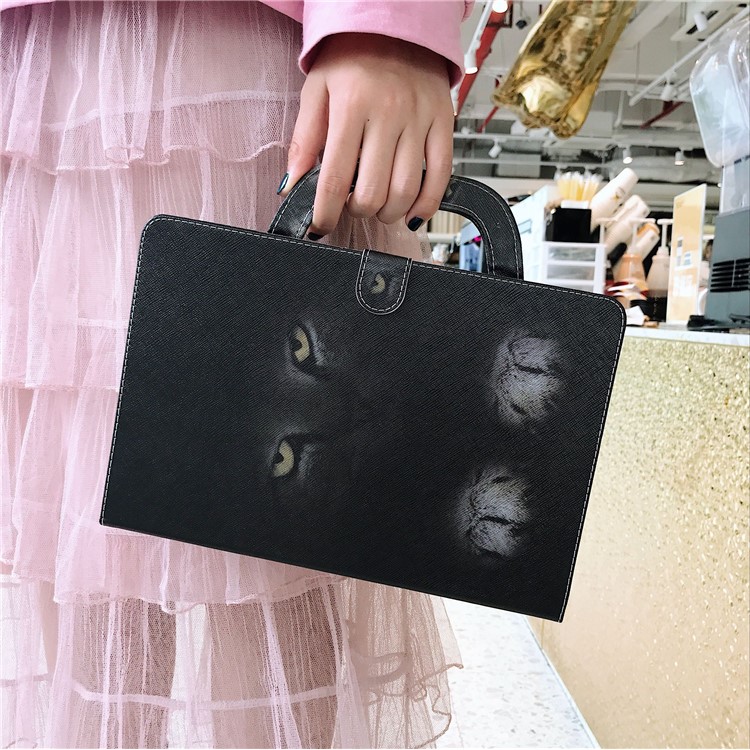 Pattern Printing Wallet Leather Case with Stand for Huawei MediaPad M5 10 / M5 10 (Pro) - Animal in the Dark-11