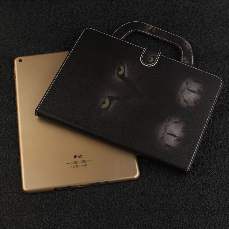 Pattern Printing Wallet Leather Case with Stand for Huawei MediaPad M5 10 / M5 10 (Pro) - Animal in the Dark-12