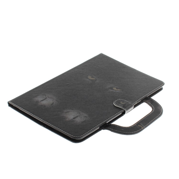 Pattern Printing Wallet Leather Case with Stand for Huawei MediaPad M5 10 / M5 10 (Pro) - Animal in the Dark-5