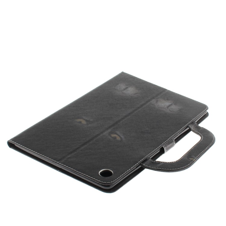 Pattern Printing Wallet Leather Case with Stand for Huawei MediaPad M5 10 / M5 10 (Pro) - Animal in the Dark-6
