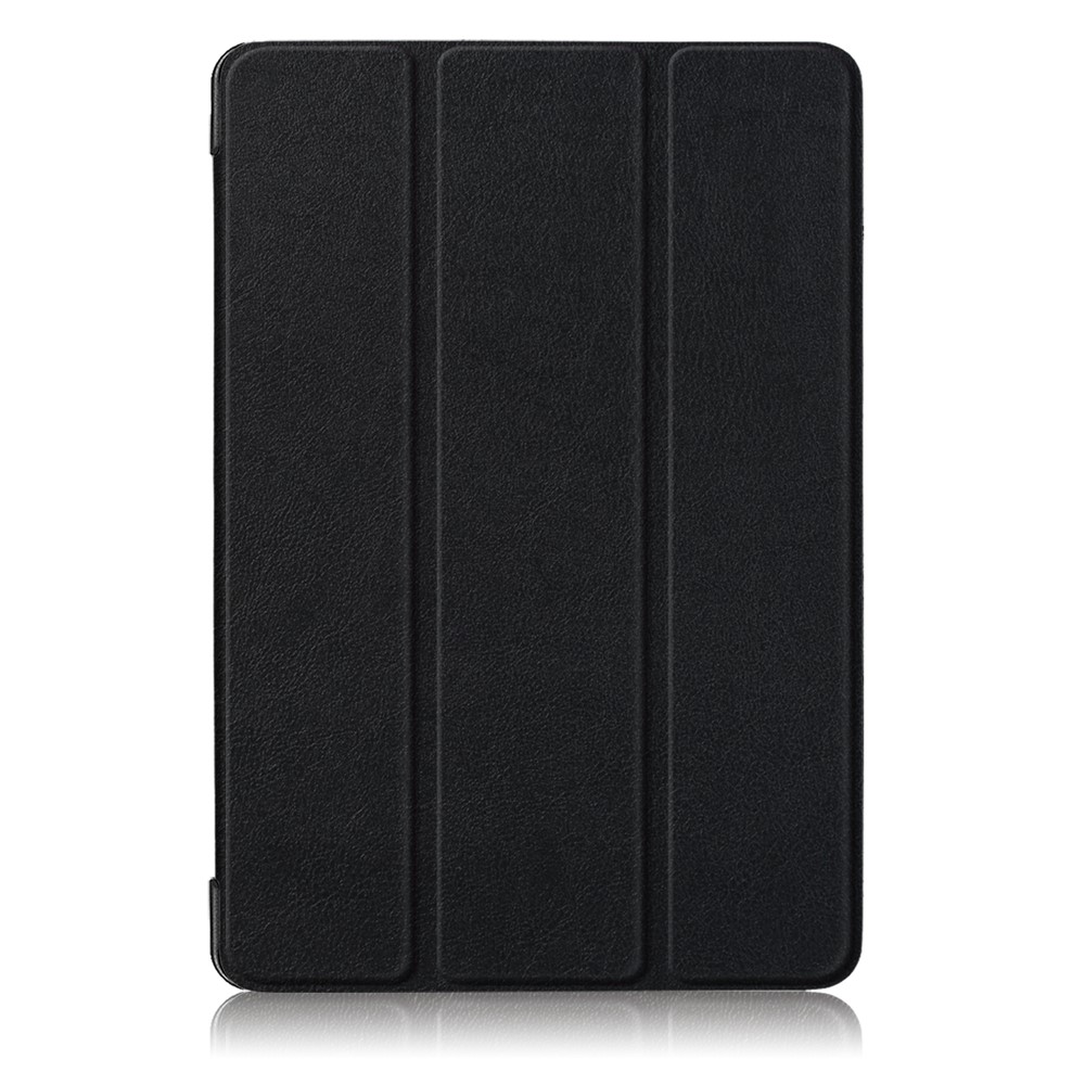 PU Leather Tri-fold Stand Tablet Cover for Huawei Mediapad T5 10 - Black-2