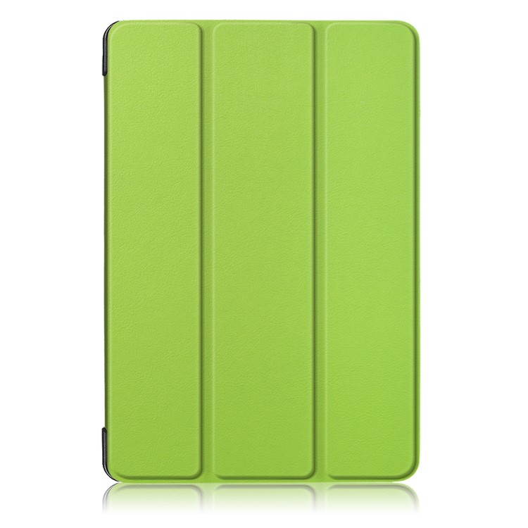 PU Leather Tri-fold Stand Tablet Protective Case for Huawei Mediapad T5 10 - Green-2