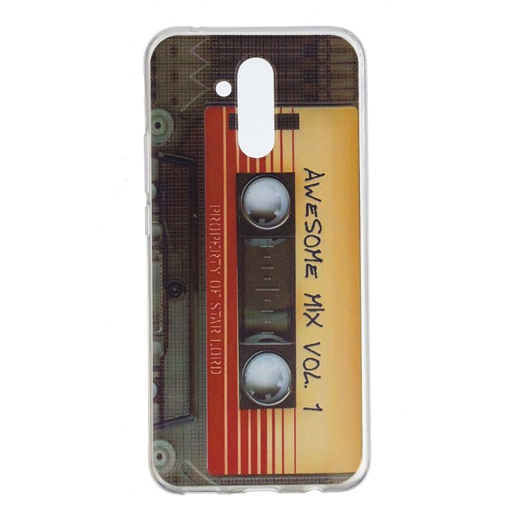 Modèle Impression TPU Soft Case Accessoire Pour Huawei Mate 20 Lite - Cassette-1