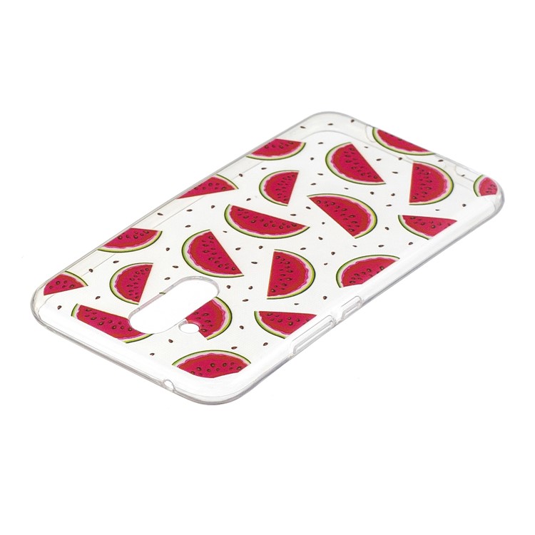 Pattern Printing Soft TPU Accessory Case for Huawei Mate 20 Lite - Watermelon-3