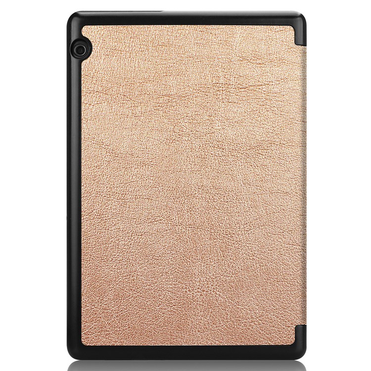 Anti-schock-staubdichtständer Tablet Cover Leder Tablet Hülle Für Huawei MediaPad T5 10 - Roségold