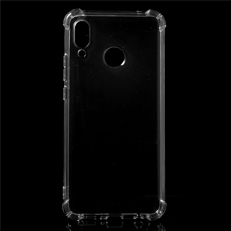 Clear Anti-drop TPU Flexible Shell for Huawei nova 3 - Transparent-1