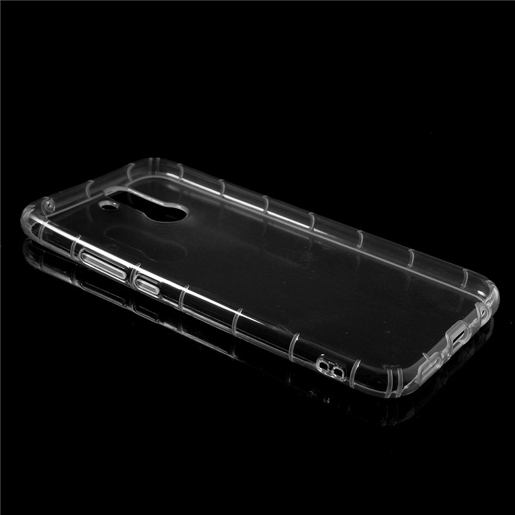 Crystal Clear Drop-resistant TPU Case Cover for Huawei Mate 20 Lite-4