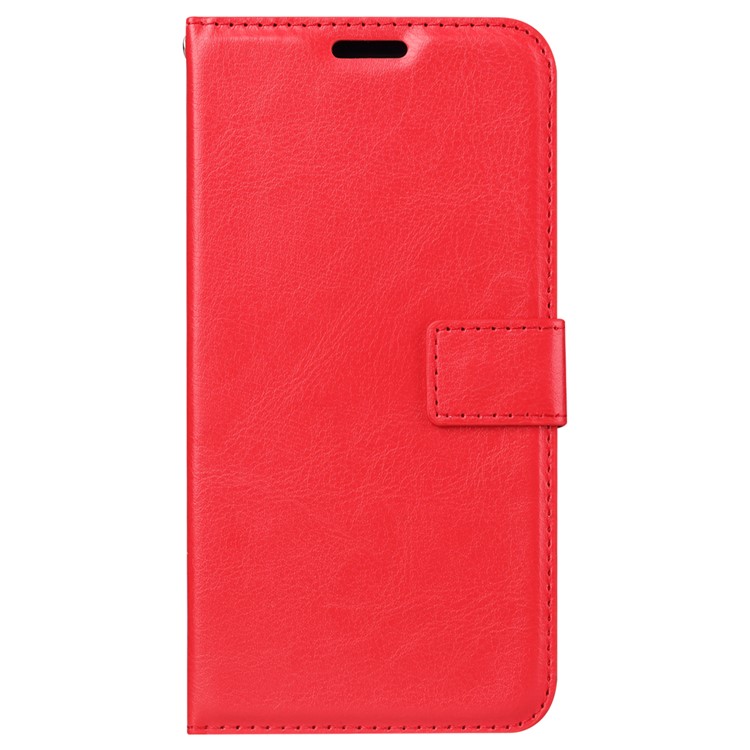Crazy Horse Texture Wallet Stand Leather Mobile Shell for Huawei Mate 20 Lite - Red-2