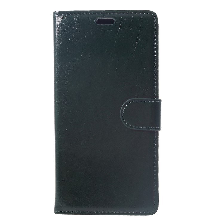 Crazy Horse Magnetic Stand Wallet Leather Mobile Phone Shell for Huawei Mate 20 Lite - Green-1