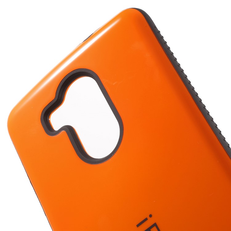 IFACE MALL Glossy PC TPU Cover Case for Huawei Mate 8 - Orange-5