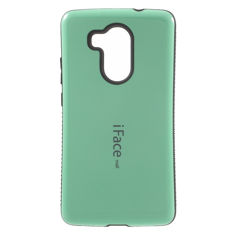 IFACE MALL for Huawei Mate 8 Glossy PC TPU Protector Case - Cyan-1