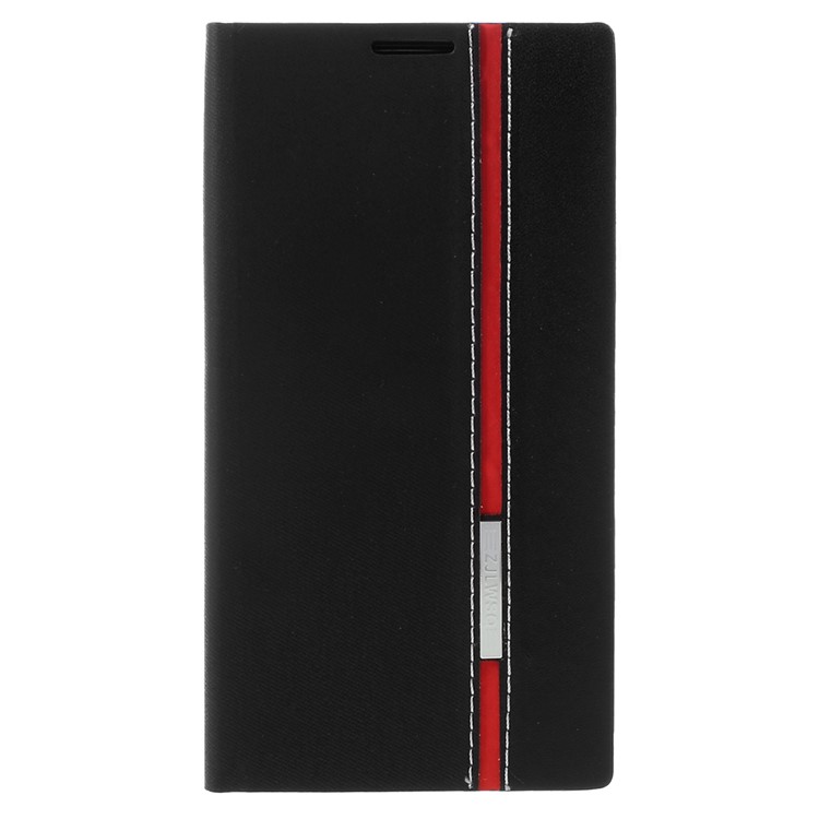 Dual-color Leather Card Holder Phone Case for Huawei Honor 5X/X5/GR5 - Black-3