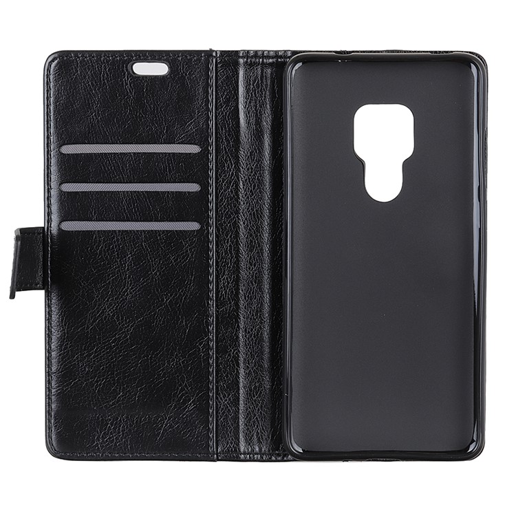 Wallet Leather Stand Casing for Huawei Mate 20 - Black-8