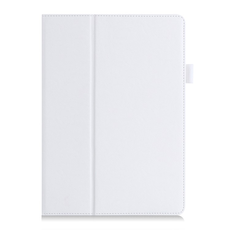 Leather Cover with Elastic Hand Strap for Huawei MediaPad M2 10.0 - White-1