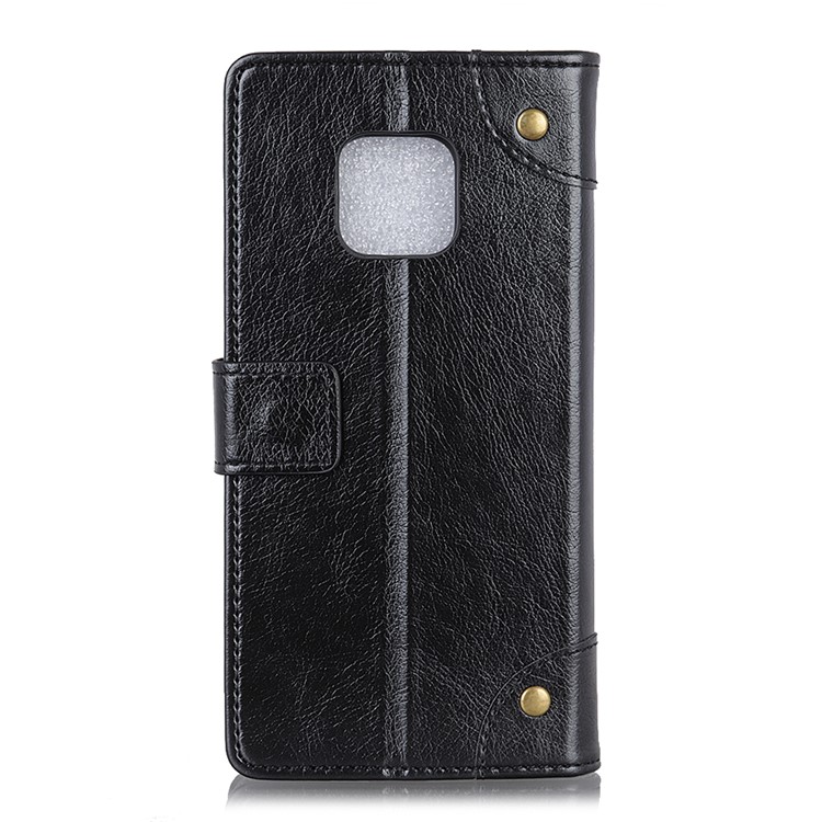Wallet Leather Stand Casing for Huawei Mate 20 Pro - Red-7