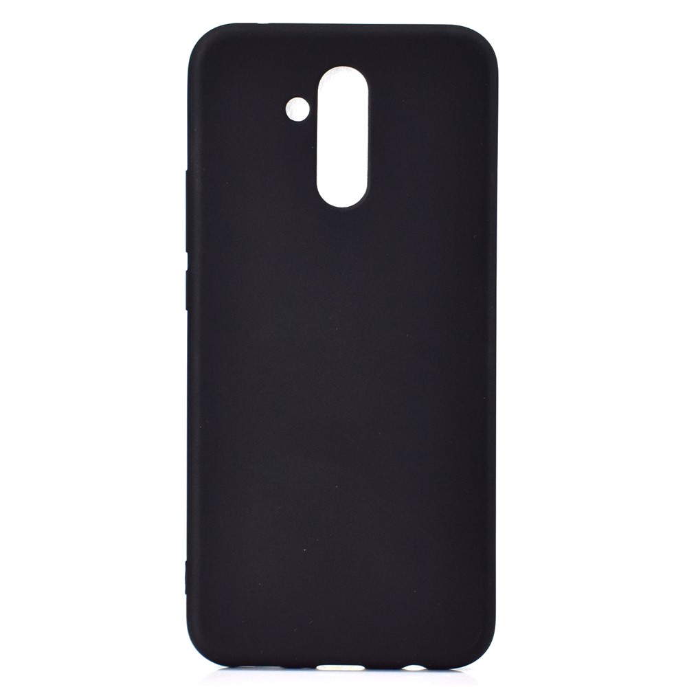 Solid Color Matte TPU Protector Case for Huawei Mate 20 Lite - Black-2