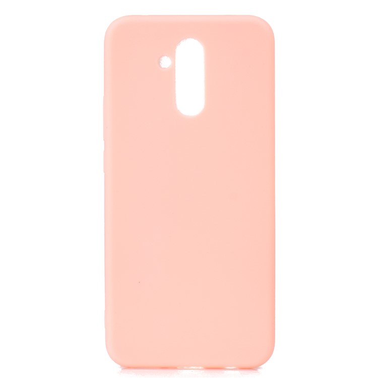 Solid Color Matte TPU Flexible Protection Shell for Huawei Mate 20 Lite - Pink-2