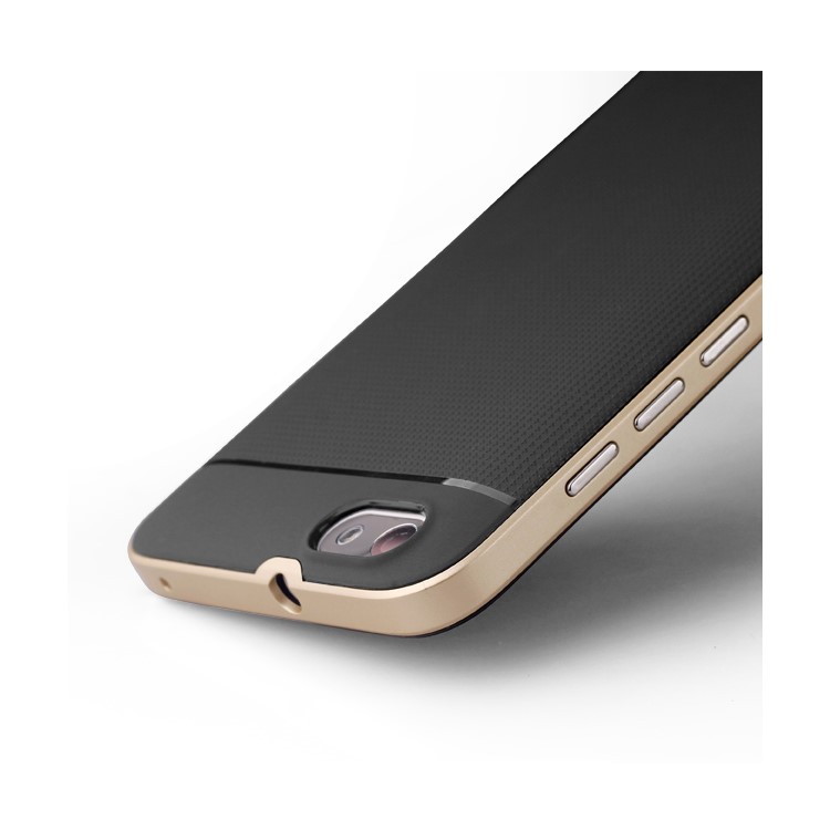 IPAKY 2-Piece PC + TPU Shell Cover for Huawei Honor Play 4X - Gold-3