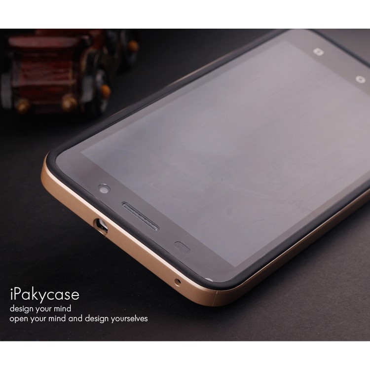 IPAKY 2-Piece PC + TPU Shell Cover for Huawei Honor Play 4X - Gold-7