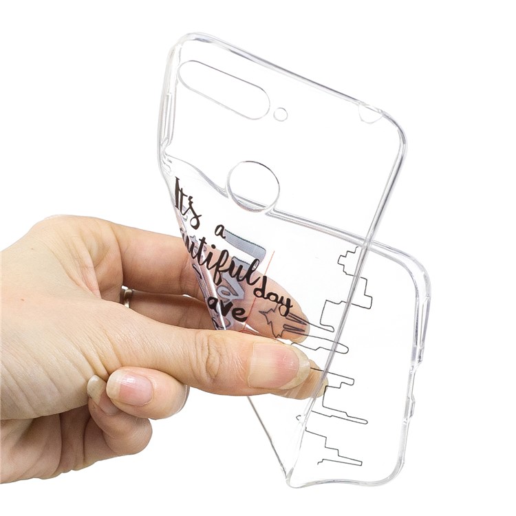 Pattern Printing Flexible TPU Cover for Huawei Y6 (2018) / Honor 7A (without Fingerprint Sensor) - Life Quote-4