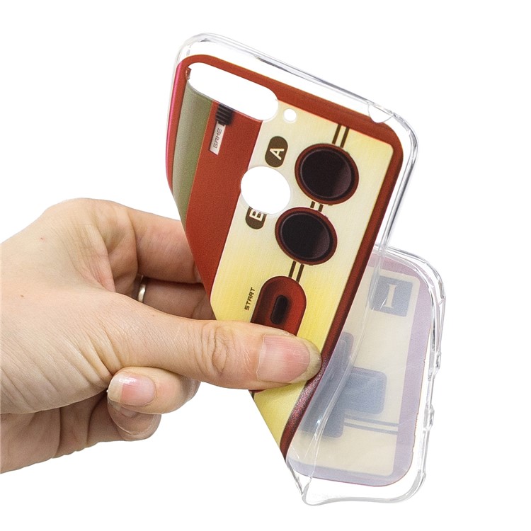 Pattern Printing Flexible TPU Back Case for Huawei Y6 (2018) / Honor 7A (without Fingerprint Sensor) - Game Controller-4