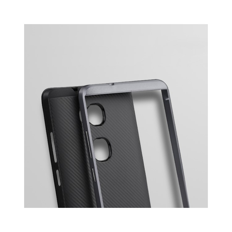 IPAKY PC Bumper + TPU Back Case for Huawei Honor Play 5X / Honor 5X - Grey-2