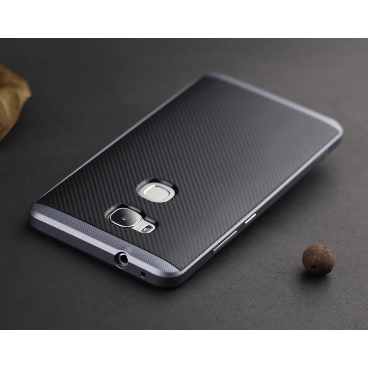IPAKY PC Bumper + TPU Back Case for Huawei Honor Play 5X / Honor 5X - Grey-5