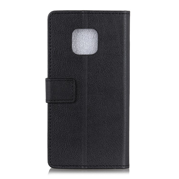 Wallet Stand Flip Leather Phone Casing for Huawei Mate 20 Pro - Black-7