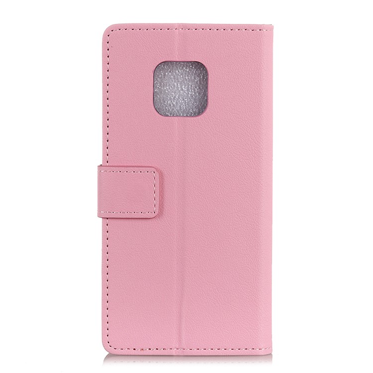 Wallet Stand Flip Leather Phone Case Cover for Huawei Mate 20 Pro - Pink-7