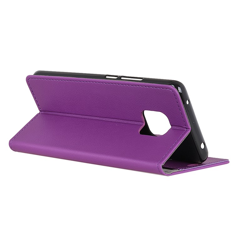 Wallet Stand Flip Leather Mobile Cover for Huawei Mate 20 Pro - Purple-9